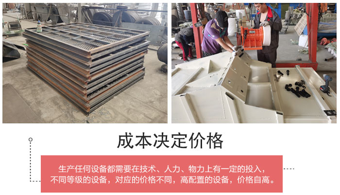直線篩分機(jī)篩網(wǎng)，篩箱部件展示